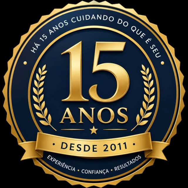 Selo 15 Anos — Guia Gestão Condominial, desde 2011